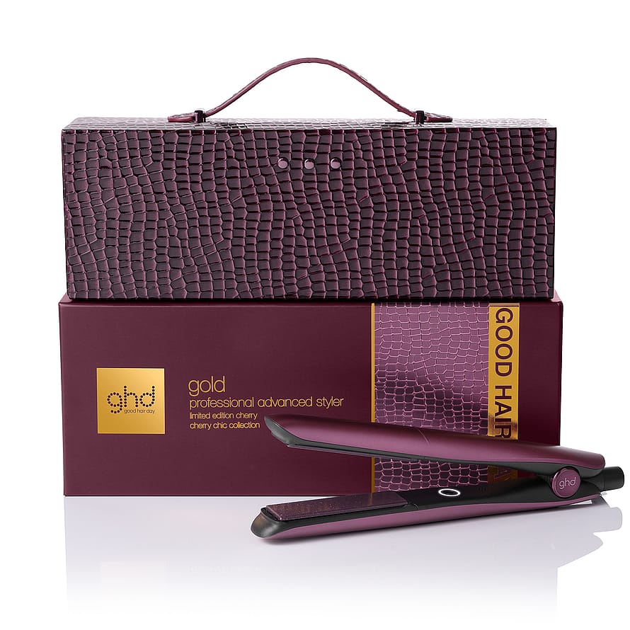 ghd Gold Limited Edition Gift Set - Hair Straightener Burgundy