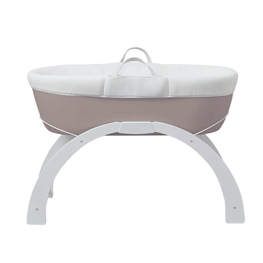 shnuggle Dreami Lift med Stativ/Vugge Gråbrun