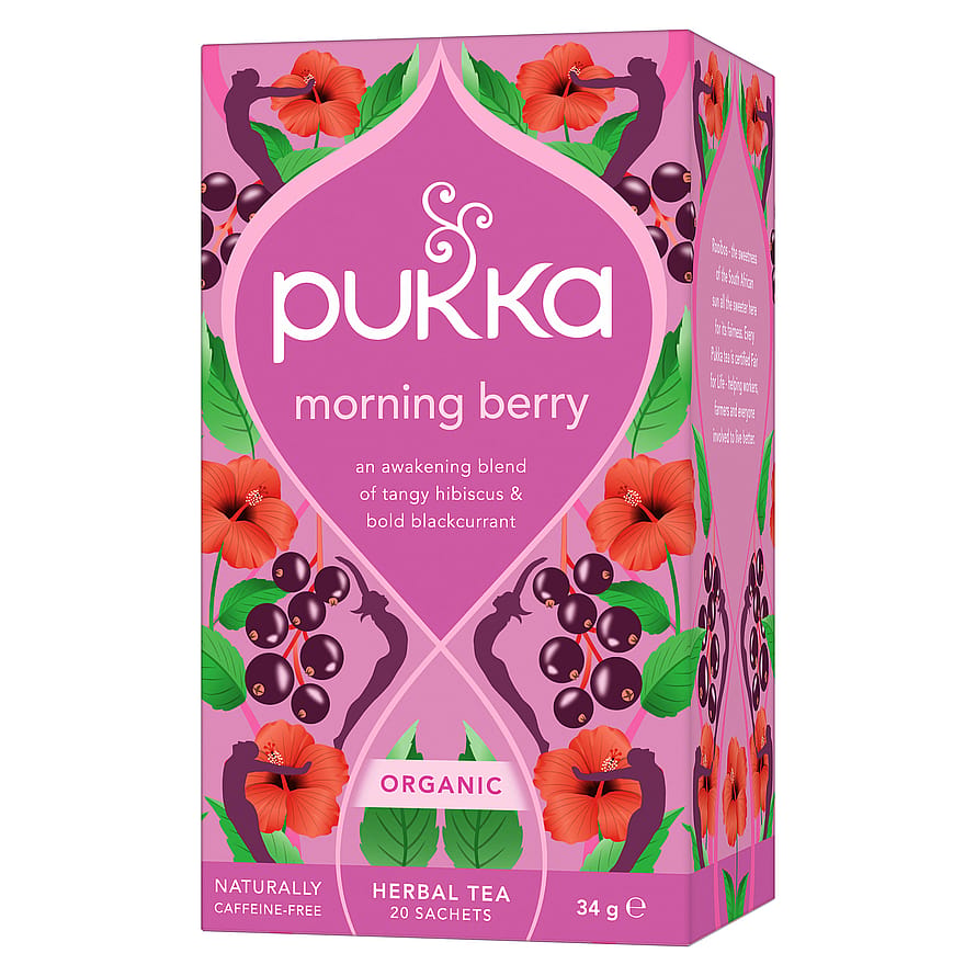 Pukka Morning Berry Tea 20 breve