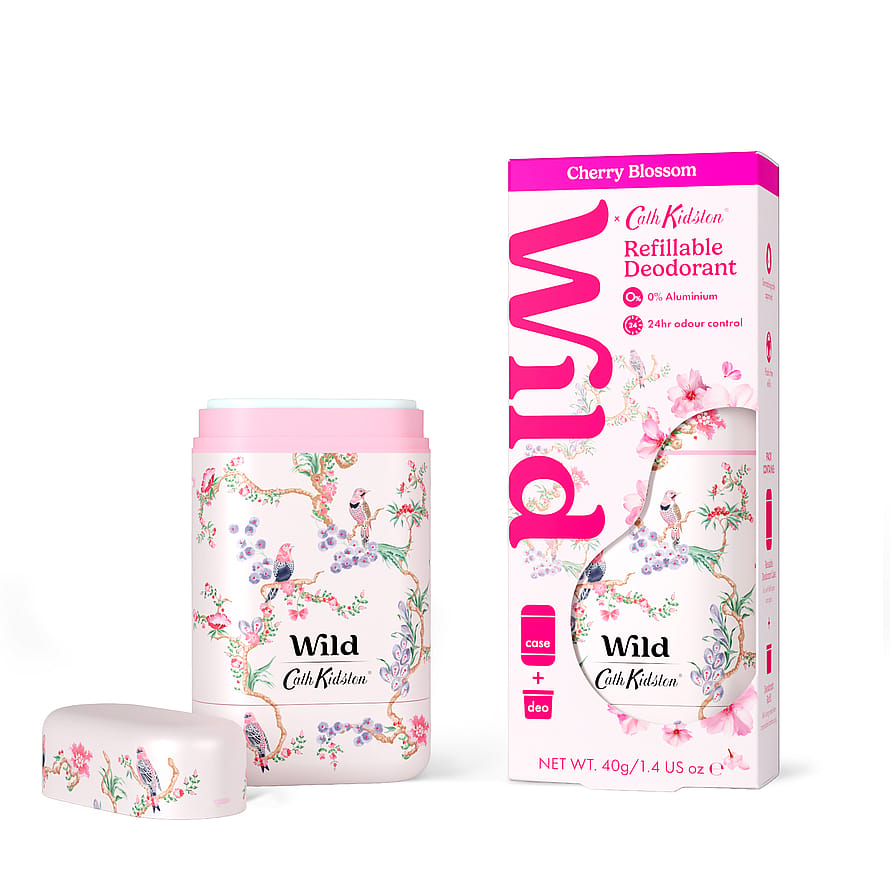 Wild Deo Stick Birds Berries Case Cherry Blossom