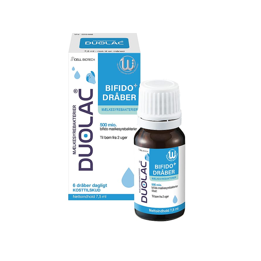 DUOLAC Bifido+ Dråber 7,5 ml