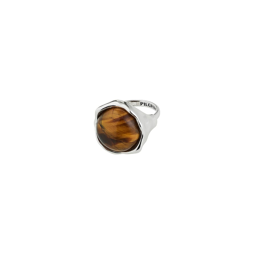 Pilgrim Ring SENSE Sølvbelagt/agat