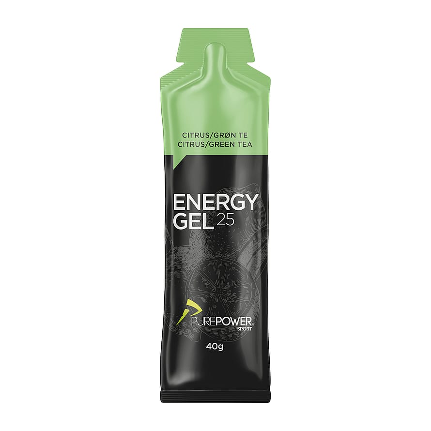 PurePower Energy Gel 40 g Citrus/Grøn-Te 40 g
