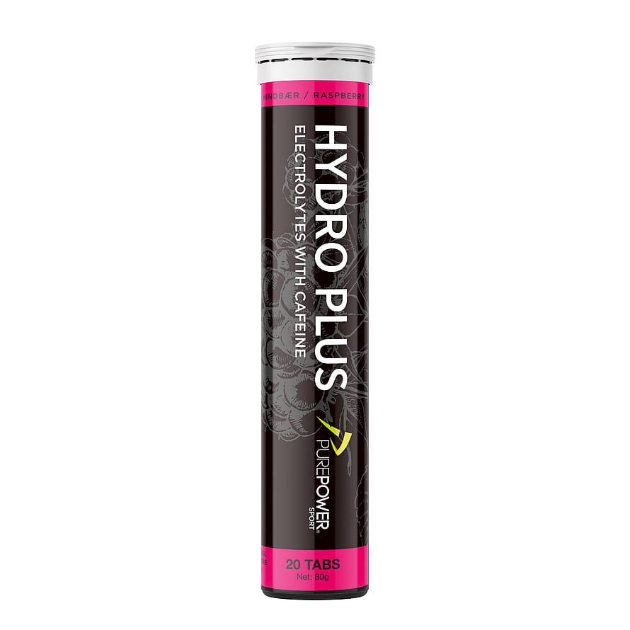 PurePower Hydro Plus 20 tabs Hindbærsmag