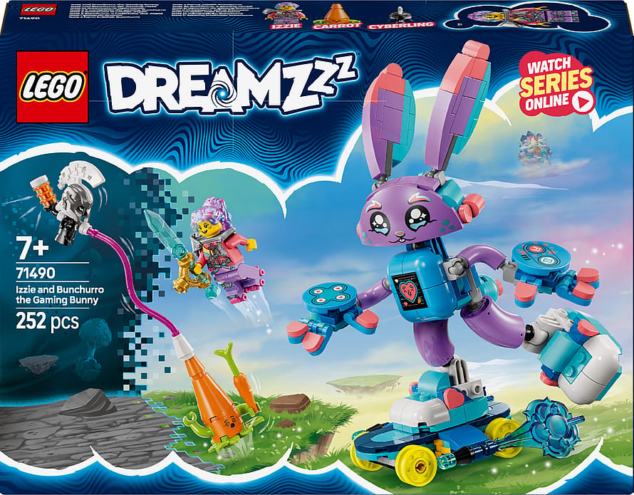 Lego Dreamzzz Izzie og Gaming Kaninen Bunchurro 71490