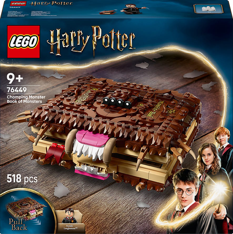 Lego Bidende Store Monsterbog Troldmandslegetøj 76449