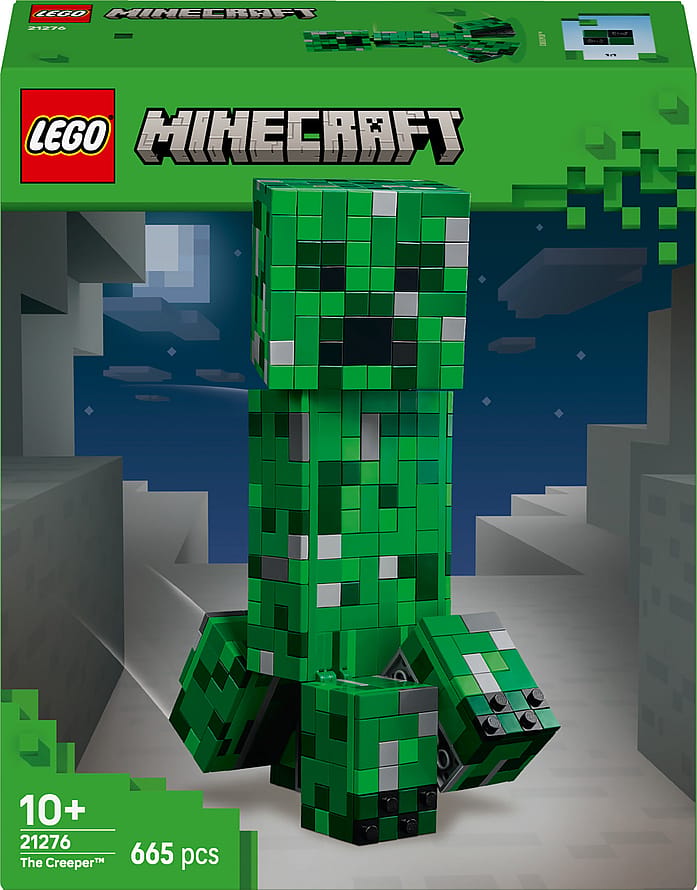 Lego Minecraft Creeperen 21276 Gamer-indretning og byggesæt med actionfigur