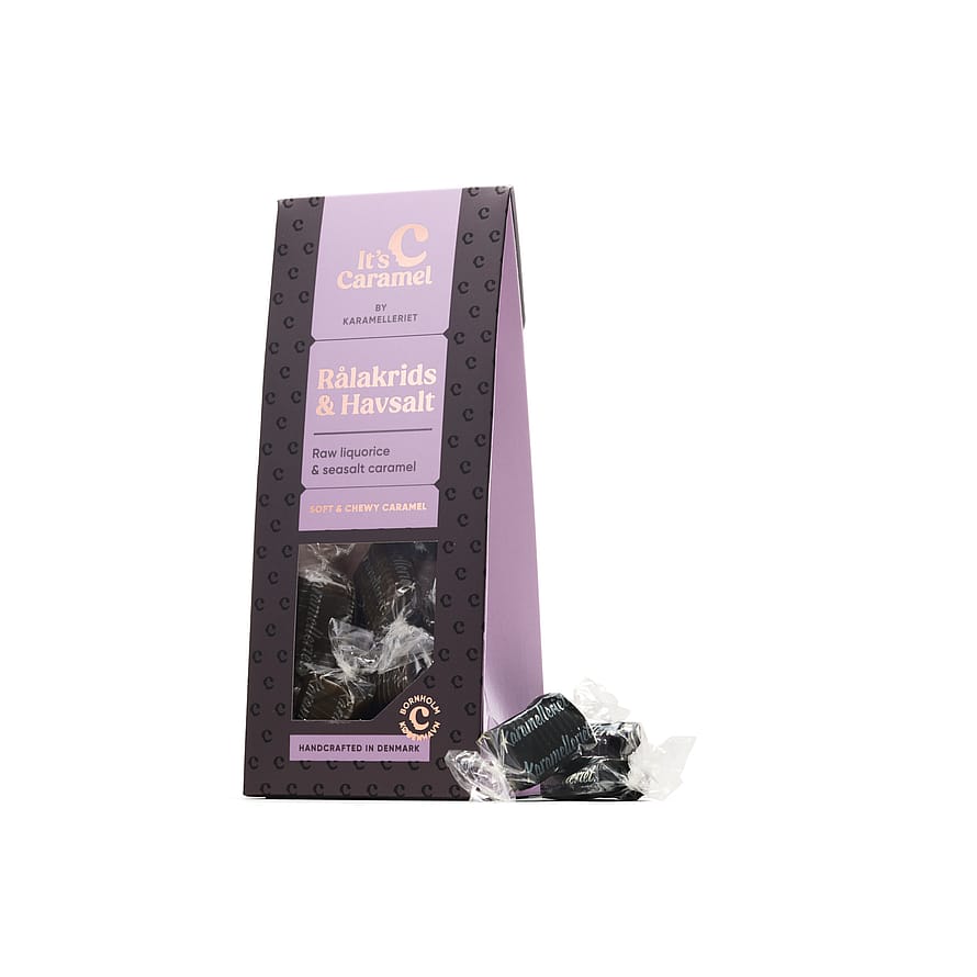 It´s Caramel By Karamelleriet Karameller Rålakrids og havsalt 90 g