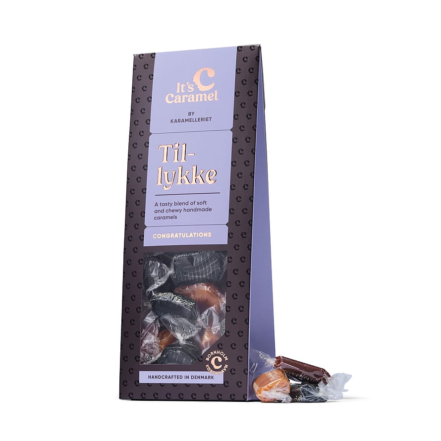 It´s Caramel By Karamelleriet Gaveæske Tillykke 180 g