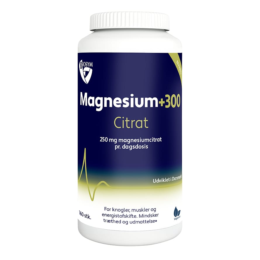 Biosym Magnesium +300 Citrat 160 kaps.