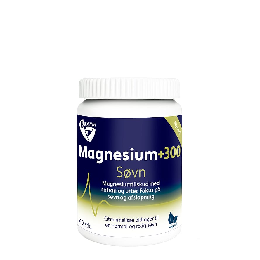Biosym Magnesium+300 Søvn 60 stk