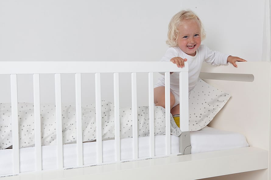 BabyDan Træsengehest Hvid Fsc-Certificeret Træ