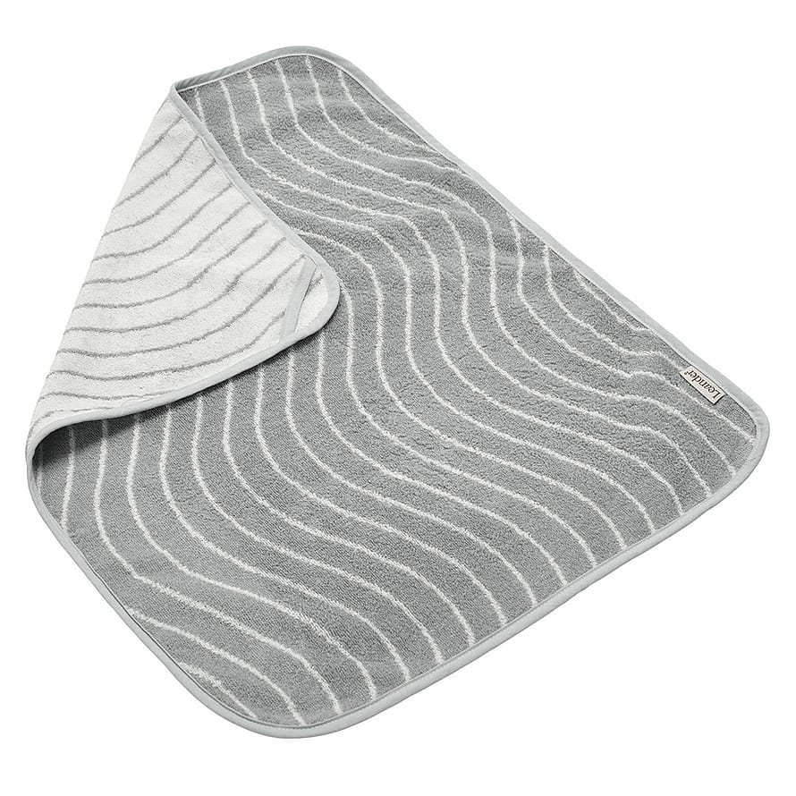 Leander Topper Til Puslepude Woodland Øko Bomuld Cool Grey