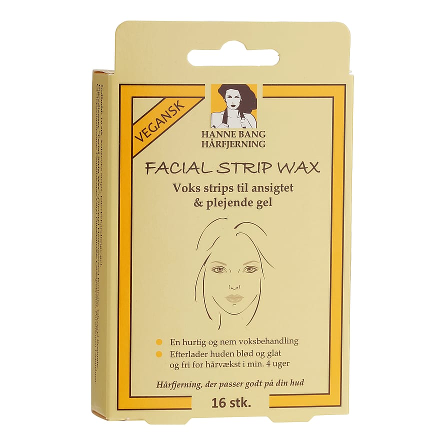 Hanne Bang Facial Strip Wax 16 stk