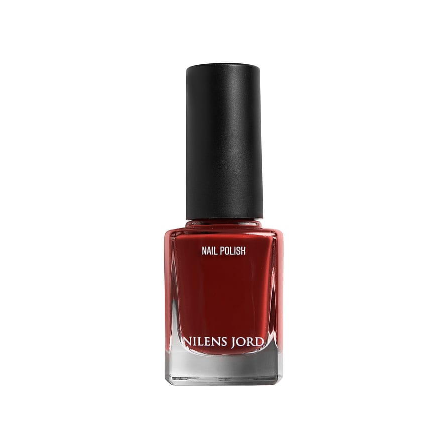 Nilens Jord Nail Polish 7642 Maroon Red