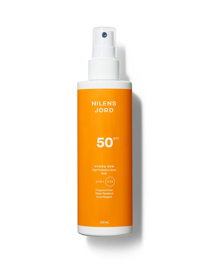 Nilens Jord HYDRA SUN High Protection Body Spray SPF 50 200 ml