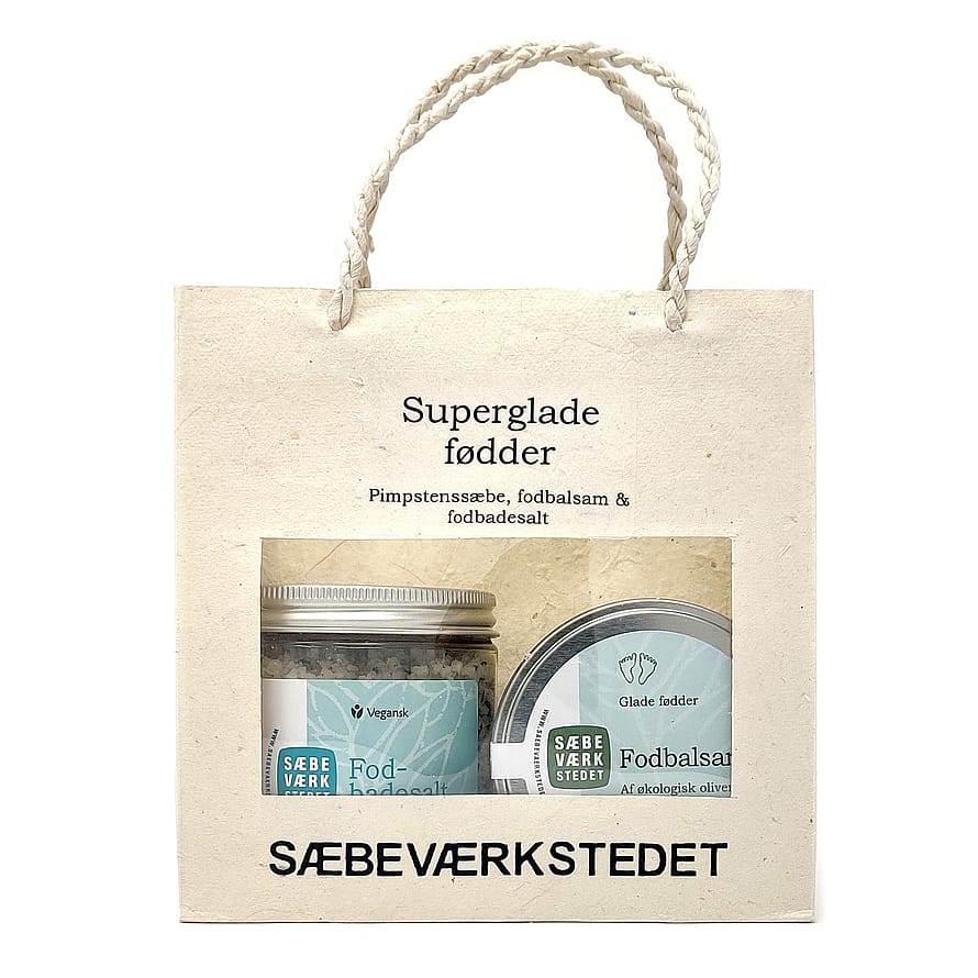 SÆBEVÆRKSTEDET Superglade Fødder Gavepose