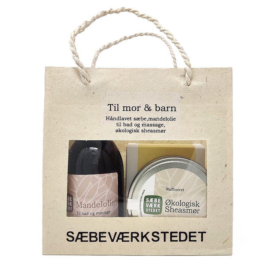 SÆBEVÆRKSTEDET Til Mor og Barn Gavepose