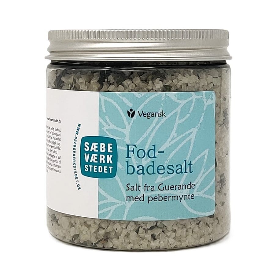 SÆBEVÆRKSTEDET Kølende & Opkvikkende Fodbadesalt 200 g