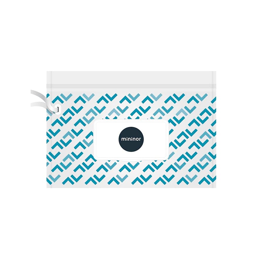 Mininor Dry Wipes Rejsetaske 1 stk