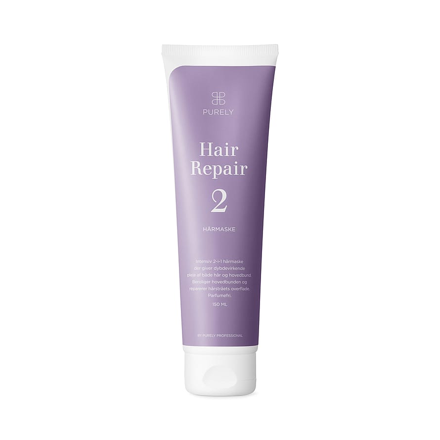 Purely Professional Hair Repair 2 - Intensiv 2-i-1 Hårmaske og Pleje af Hovedbund 150 ml