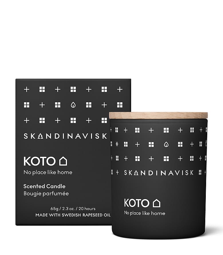 SKANDINAVISK KOTO Duftlys med Låg 65 g