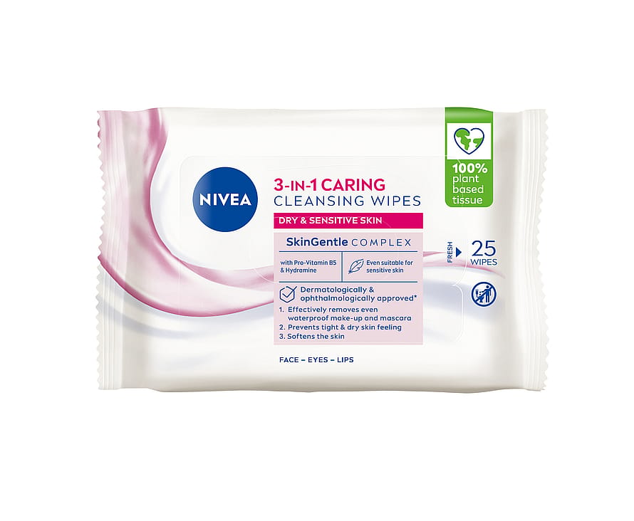 NIVEA Gentle Cleansing Wipe 25 pcs