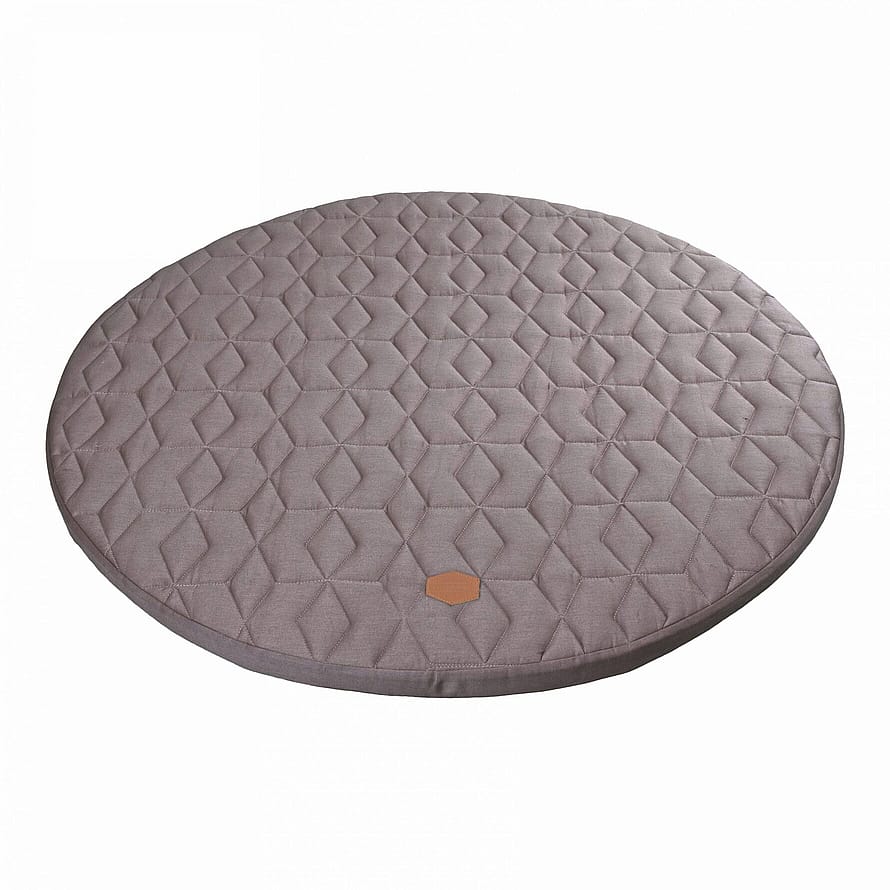 Filibabba Legemadras Soft quilt Dark grey