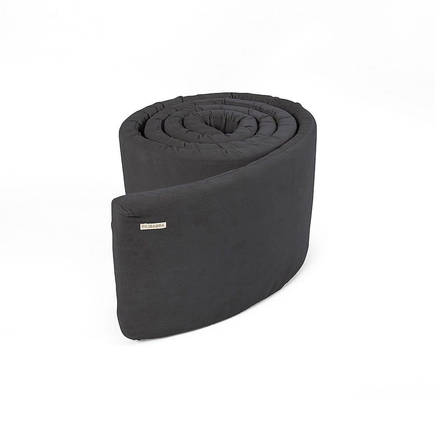 Filibabba Sengerand Fløjl Stone Grey
