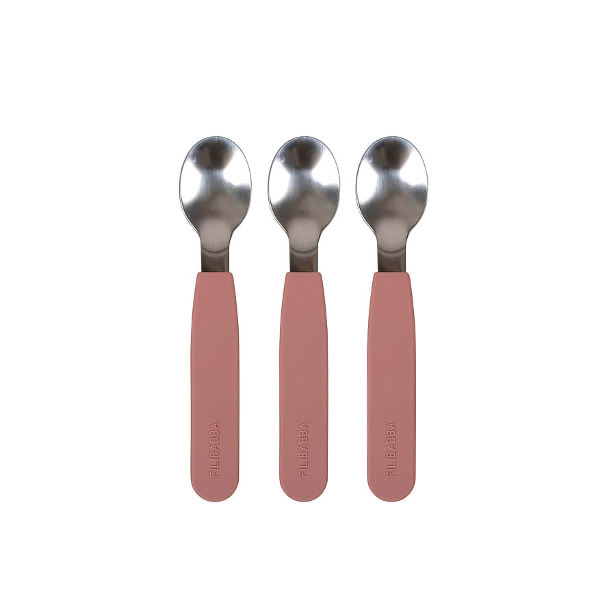 Filibabba Silikone Skeer 3-pak Rose