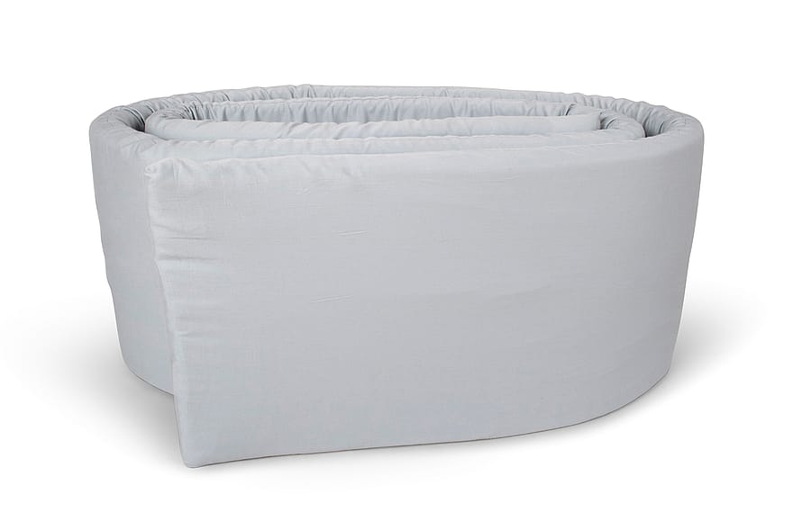 Filibabba Sengerand Broderet Cool Summer Design Pearl Blue