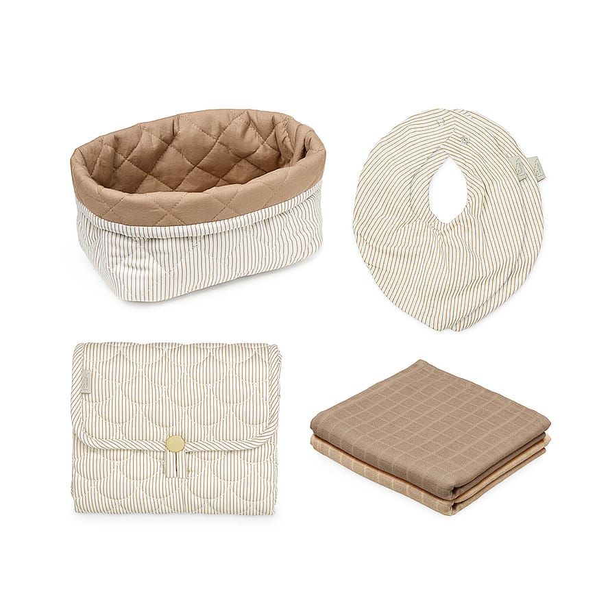 Cam Cam Copenhagen Baby Sampak Classic Stripes Camel