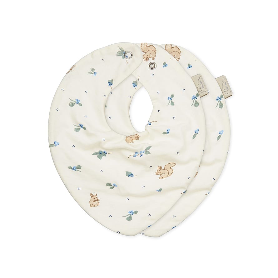 Cam Cam Copenhagen Bandana Bib 2-pak P99 Blueberries
