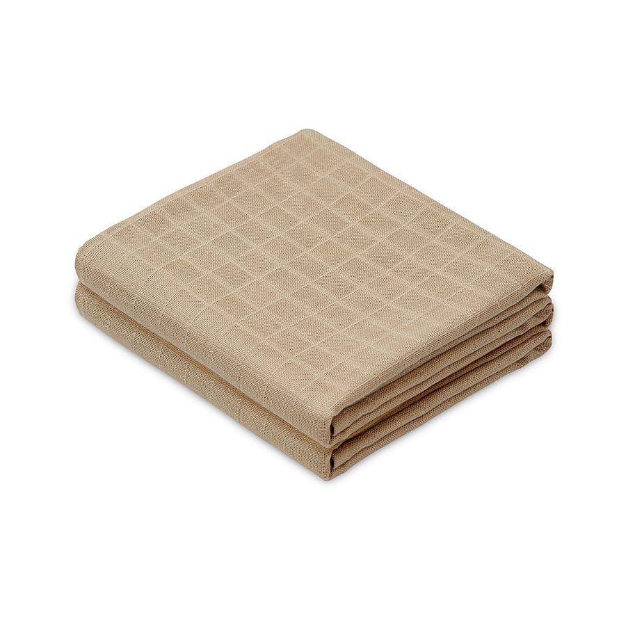 Cam Cam Copenhagen Muslin Cloth 2-pak 103 Latte
