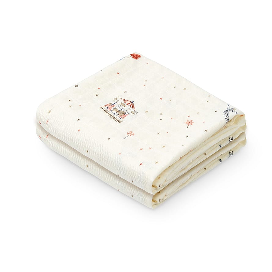 Cam Cam Copenhagen Muslin Cloth 2-pak P98 Carousel