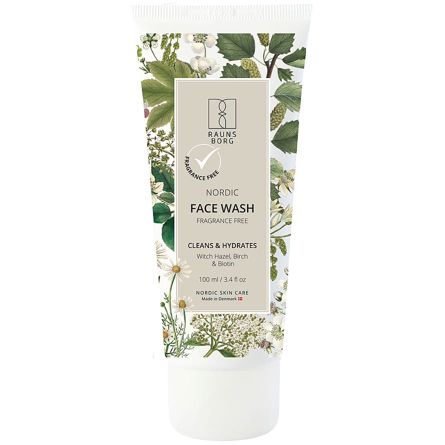 Raunsborg Nordic Face Wash, Fragrance free 100 ml