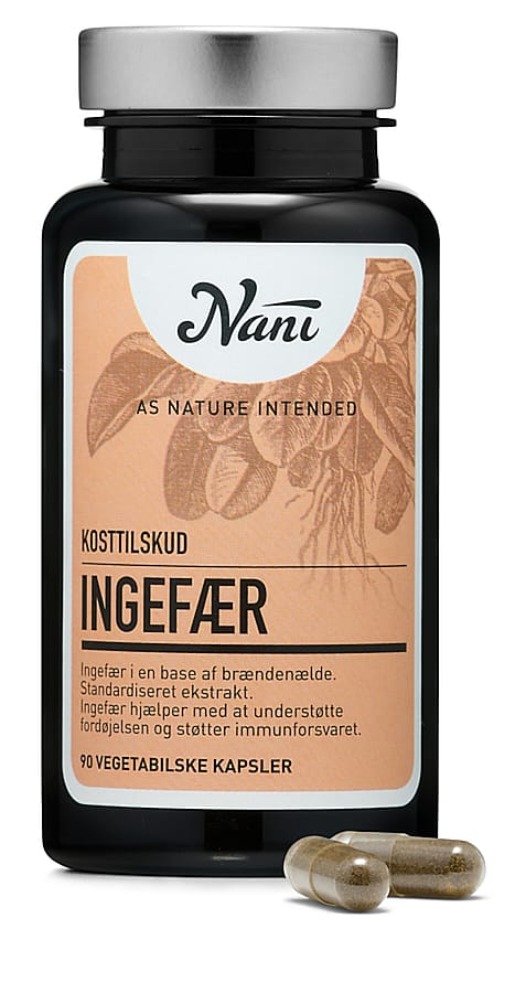 Nani Ingefær 90 kaps.