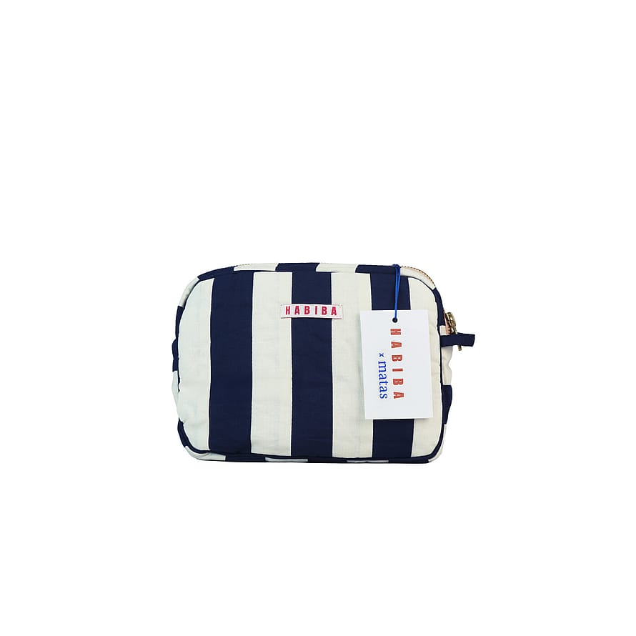 HABIBA Mumu Makeup Clutch Indigo