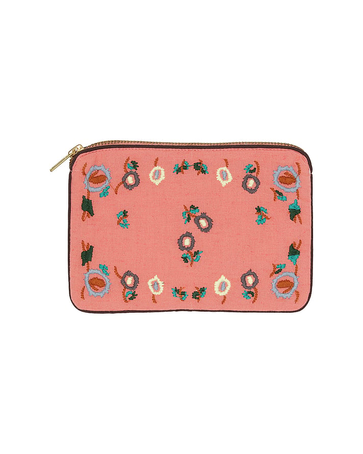 HABIBA Flora Mini Clutch Berry