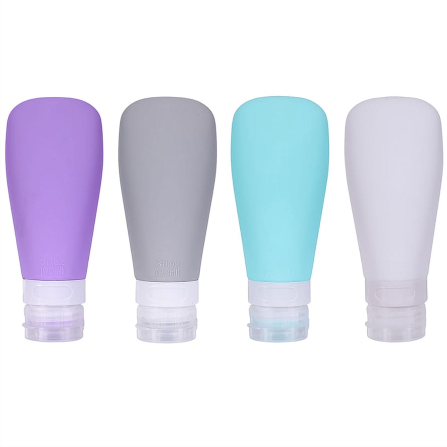 UNIQ Genanvendelig Silikone Rejseflasker 90 ml