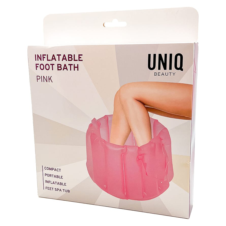 UNIQ Oppusteligt Fodbad Pink