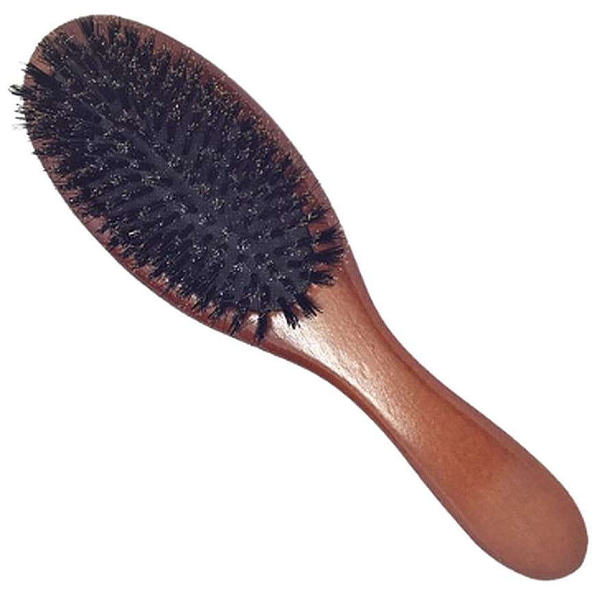 TBC Boar Bristle Classic Hårbørste Brun