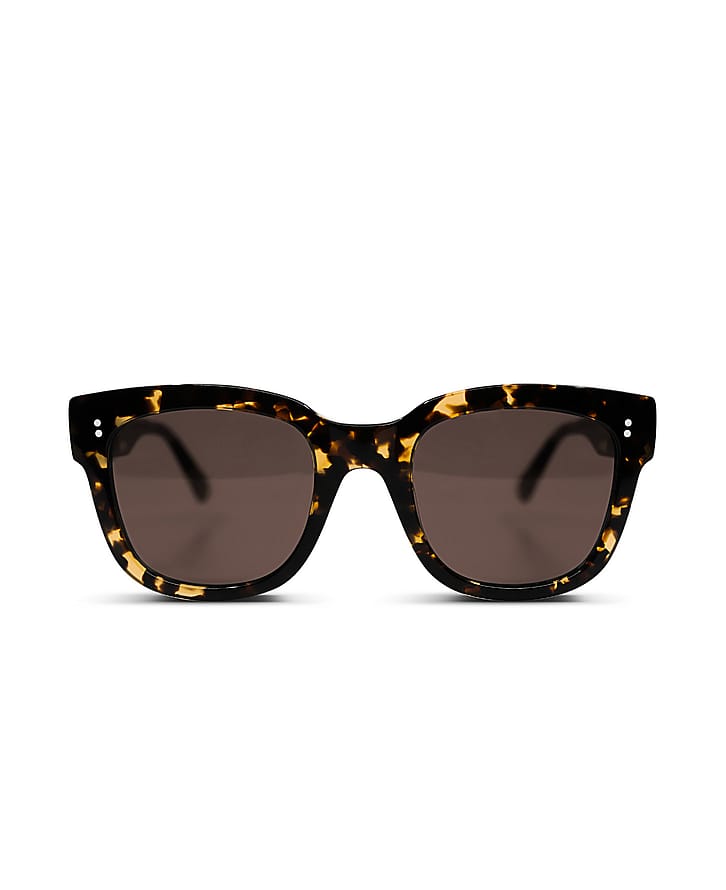 MESSYWEEKEND Liv Solbriller Tortoise Brown