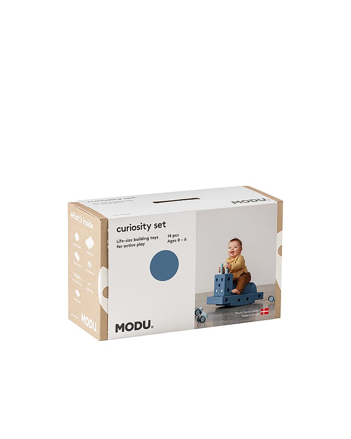 MODU Curiosity Sæt Deep Blue/Sky Blue