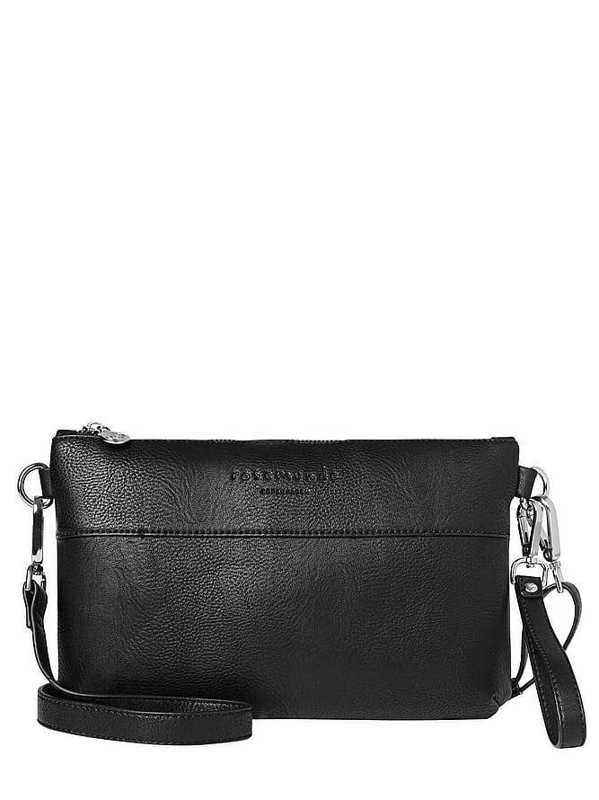 Rosemunde Clutch med Rem til Skulder og Håndled 16 x 28 cm