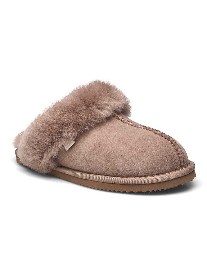 Rosemunde Shearling Reversed Slipper Elk Brown 41