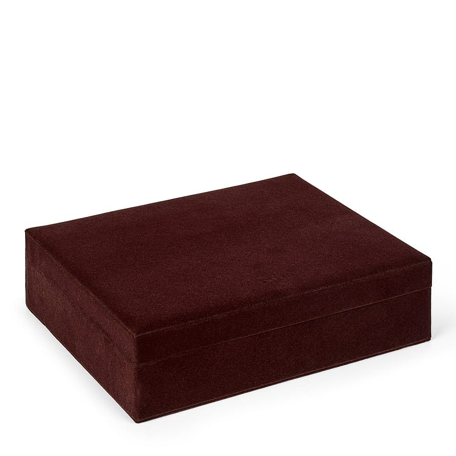 DAY ET Velvet Jewelry Case Large Winetasting