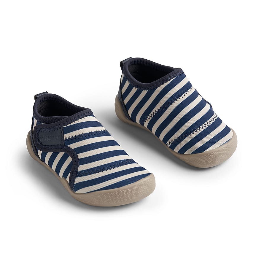 WHEAT Beach Shoe Shawn Indigo Stripe 23