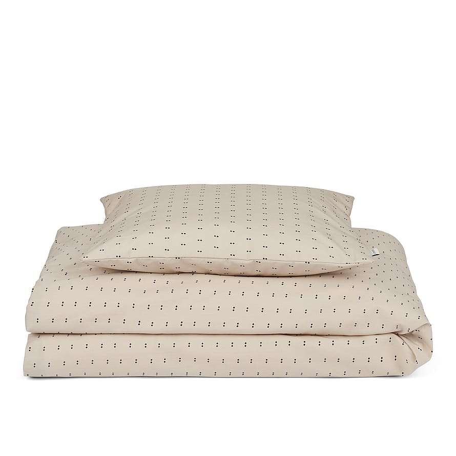 LIEWOOD Carmen Baby Sengetøj Double Dot/Silver Lining 70 x 100 cm