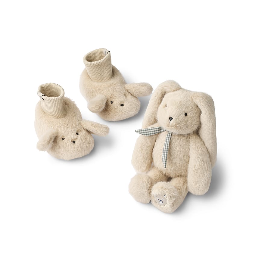 LIEWOOD Basim Rabbit Baby Plush Gift Set Mist 20/21